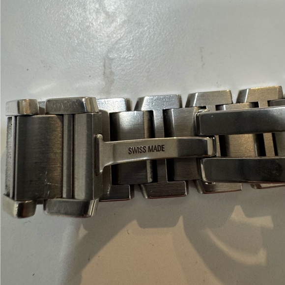 Cartier Stainless Steel, white face with a diamond bezel Women's Watch - Picture 7 of 7